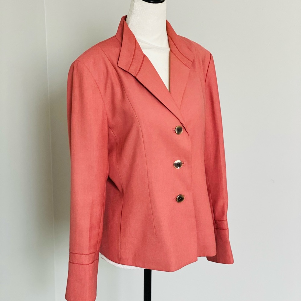 💖SALE‼️ Kasper Coral Blazer